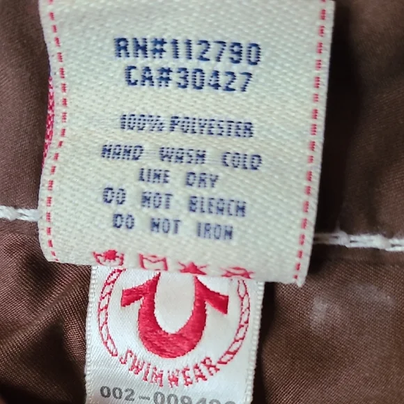 True Religion Brown Flat Front Shorts - Picture 13 of 14